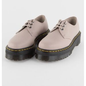 Dr. Martens Unisex 1461 Quad II Platform, Vintage Taupe, 6 US Women